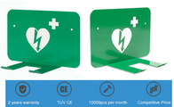 مقاومة التآكل AED Bracket Green Zoll Defibrillator Wall Mount قوي