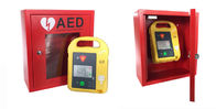 Red Alarmed AED Wall Cabinet for الرجفان دعم خدمة مخصصة