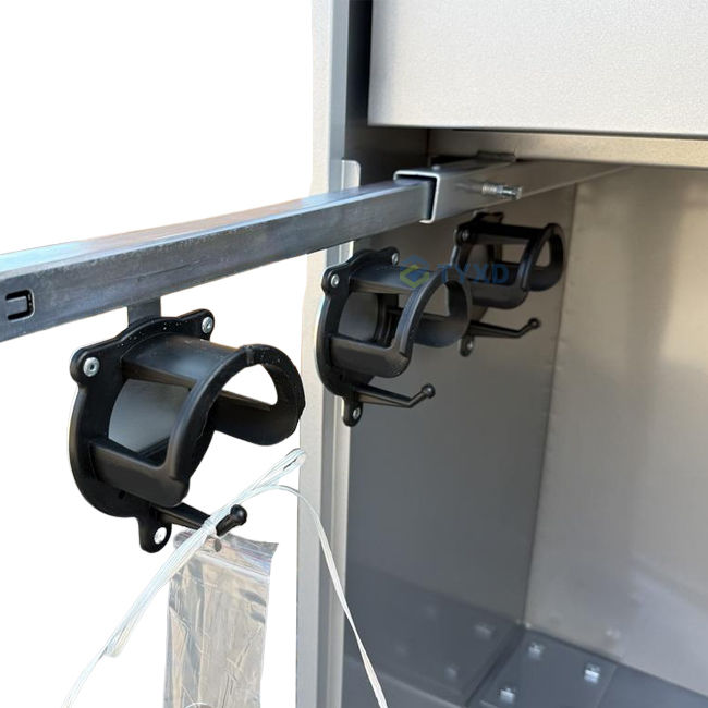 صندوق سرج الحصان المعدني، خزانة أدوات السرج، صندوق سرج صغير، رف سرج، خزانة