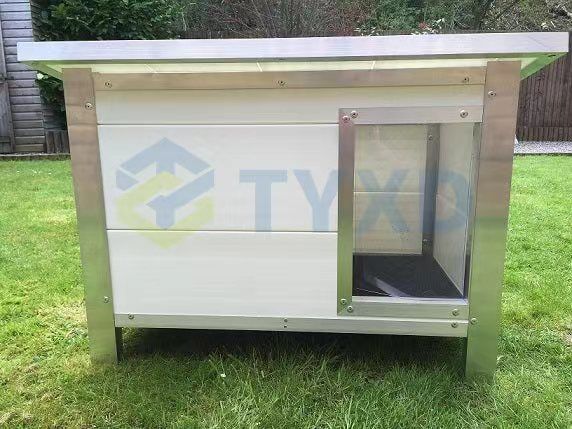 TYXD Dog Kennel Insulated Outdoor Dog House with Insulation for Truck Bed & Outdoor Use. Easy to Install and Clean.